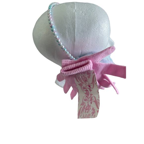Earmuffs &‎ Gloves Set by Curls and Pearls Couture OS NWT - Picture 4 of 5